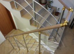Тръбни парапети за стълби